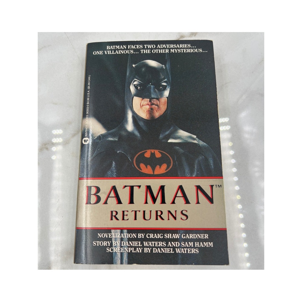 Batman Returns Novelization 1992 Movie Tie-In Paperback Craig Shaw Gardner DC